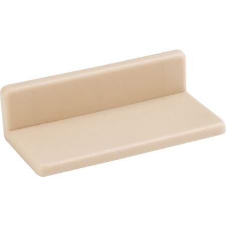 HARDWARE RESOURCES 2-1/8"x1"x1/2" Beige Plastic Cover For Drawer Bracket (9453007) 1996